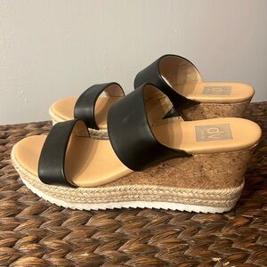 Dolce Vita Black Wedge sandals